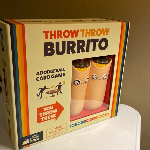 Games Throw Throw Burrito Game Poshmark